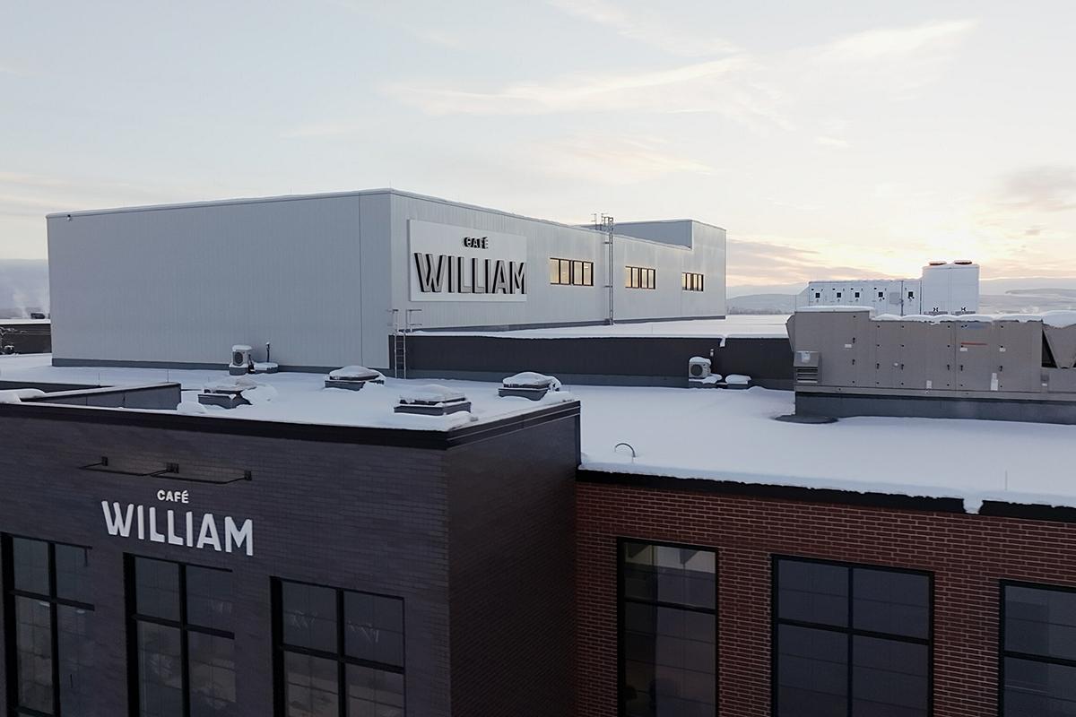 Café William inaugure son usine de Sherbrooke. Crédit : Café William