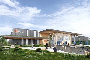 L’Université Laval octroie le contrat pour la construction d’un centre de tennis. Crédit : Honco Bâtiments / Bilodeau Baril Leeming Architectes