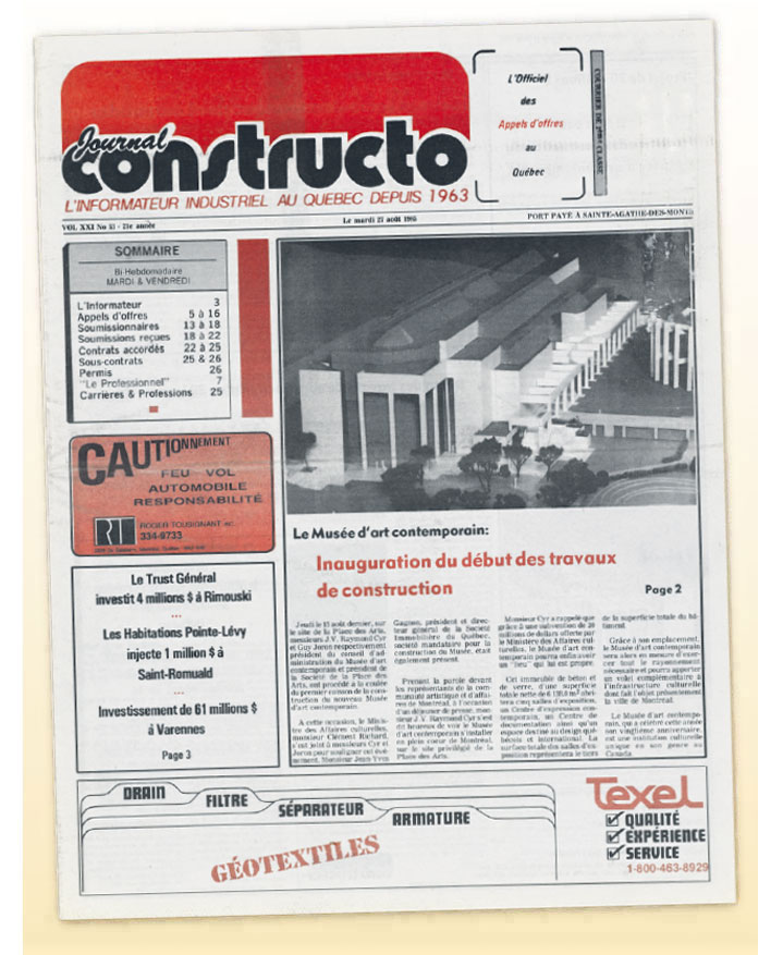 Journal Constructo 1985