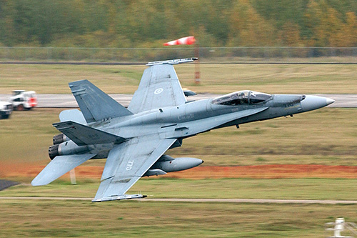 De nouvelles installations de 500 M$ pour les futurs avions de chasse canadiens - Crédit : SMSGT JOHN P. ROHRER, USAF