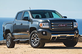 Le duo Canyon/Colorado relance le segment des pick-up intermédiaires. Photo de GM