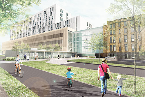 Nouveau complexe hospitalier (NCH) de Québec-Université Laval - Image : CHU de Québec-Université Laval