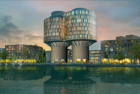 L'actuel Copenhagen Port Company House, un bâtiment ancien et vétuste situé dans la partie du port appelée Nordhavnen, au Danemark, sera transformé en un quartier agréable et respectueux de l'environnement. Crédit MIPIM_World