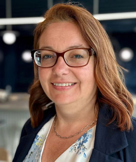 Karine Lachaine, directrice au développement commercial chez Eurovia Québec. Crédit : Eurovia Québec CSP