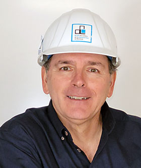 Luc Allard, enseignant au département de ferblanterie de l’École des métiers de la construction de Montréal. Crédit : Gracieuseté