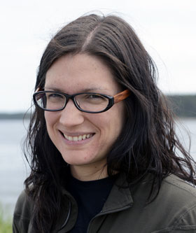 Maude Richard St-Vincent, chargée de projets en environnement chez Hydro-Québec. Crédit : Hydro-Québec
