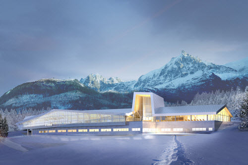 Exemple d'un projet réalisé par la firme à Chamonix, en France - Image fournie par Patriarche