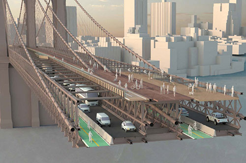 Aperçu du projet - Image : Brooklyn Bridge Forest