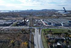 Création d'un nouveau corridor vert au cœur de Mercier-Hochelaga-Maisonneuve. Crédit : Ville de Montréal