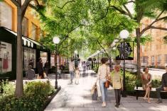 Un premier projet approuvé au cœur du futur centre-ville de Brossard. Crédit : Ville de Brossard