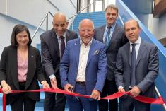 Corealis inaugure ses nouvelles installations du parc scientifique de Laval. Crédit : Corealis