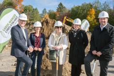 Un nouveau centre de distribution pour Le Garde-Manger des Pays-d’en-Haut. Crédit : Michel Guertin Photographe