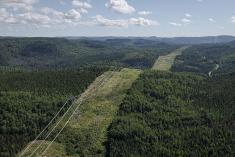 Hydro-Québec dévoile son plus grand chantier de transport d'électricité des dernières décennies. Crédit : Hydro-Québec