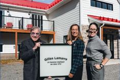 L’Auberge du Lac en Cœur fait peau neuve. Crédit : Fondation des Œuvres du Lac en Cœur