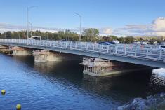 Rimouski : fin des travaux de réfection du pont de la route 132. Crédit : Transports Québec