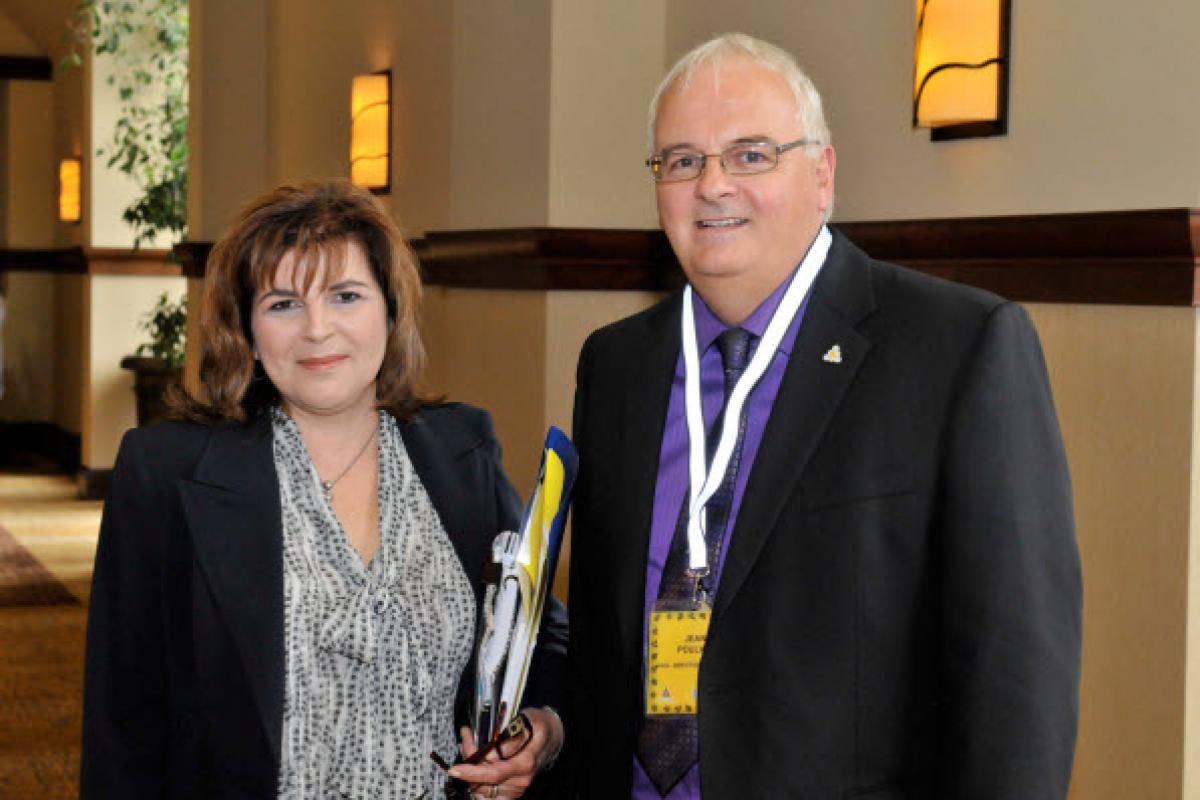 Madame Diane Lemieux, PDG de la CCQ et M. Jean Pouliot, président de l'ACQ.