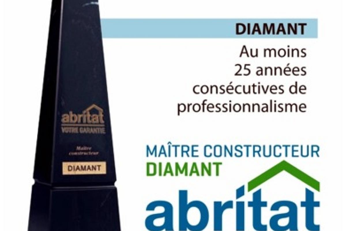 Trophée Maître constructeur palme Diamant