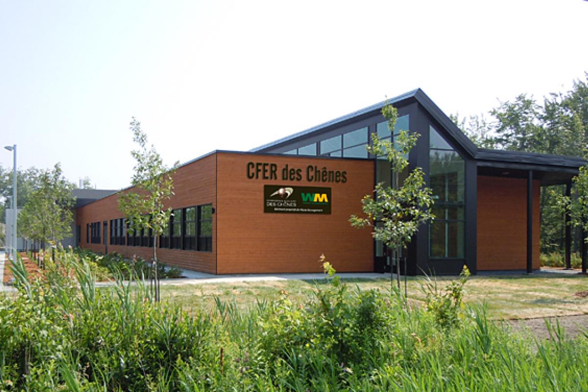 L'école-usine du CFER de la Commission scolaire des Chênes, à Drummondville