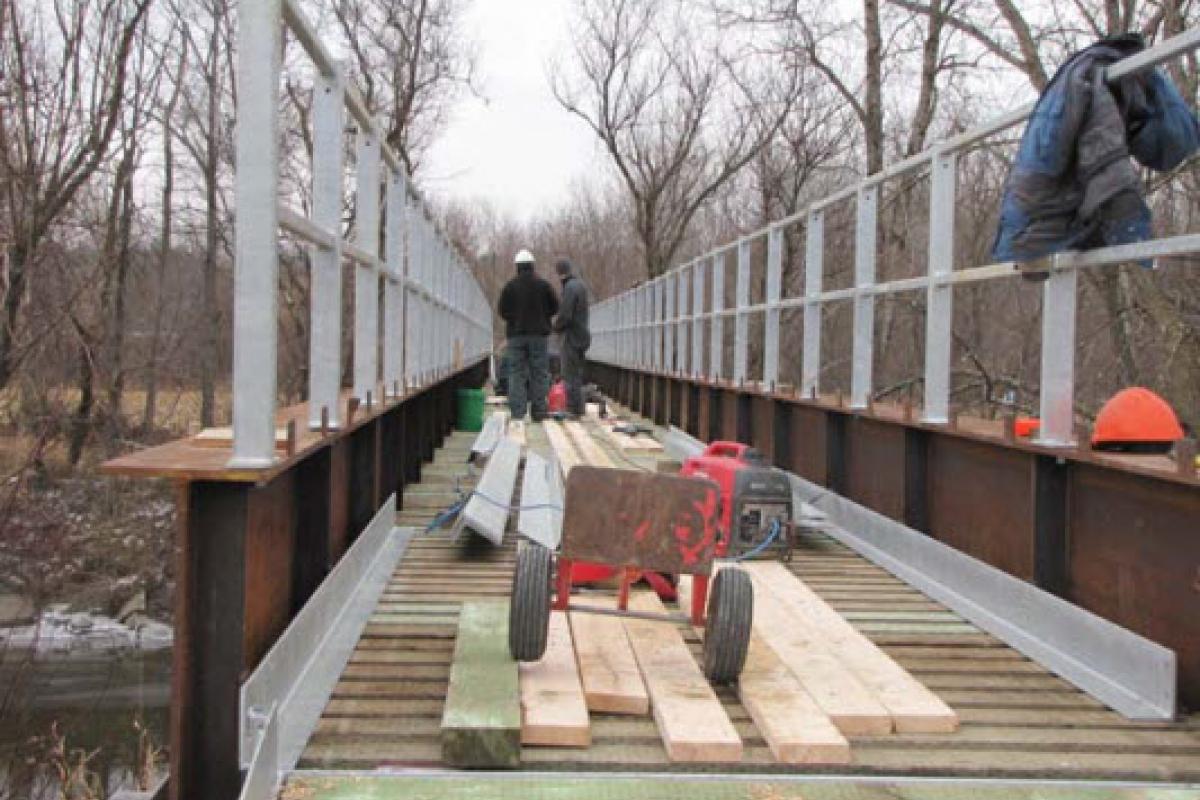 Un soutien financier pour la reconstruction du pont Herring-Butler