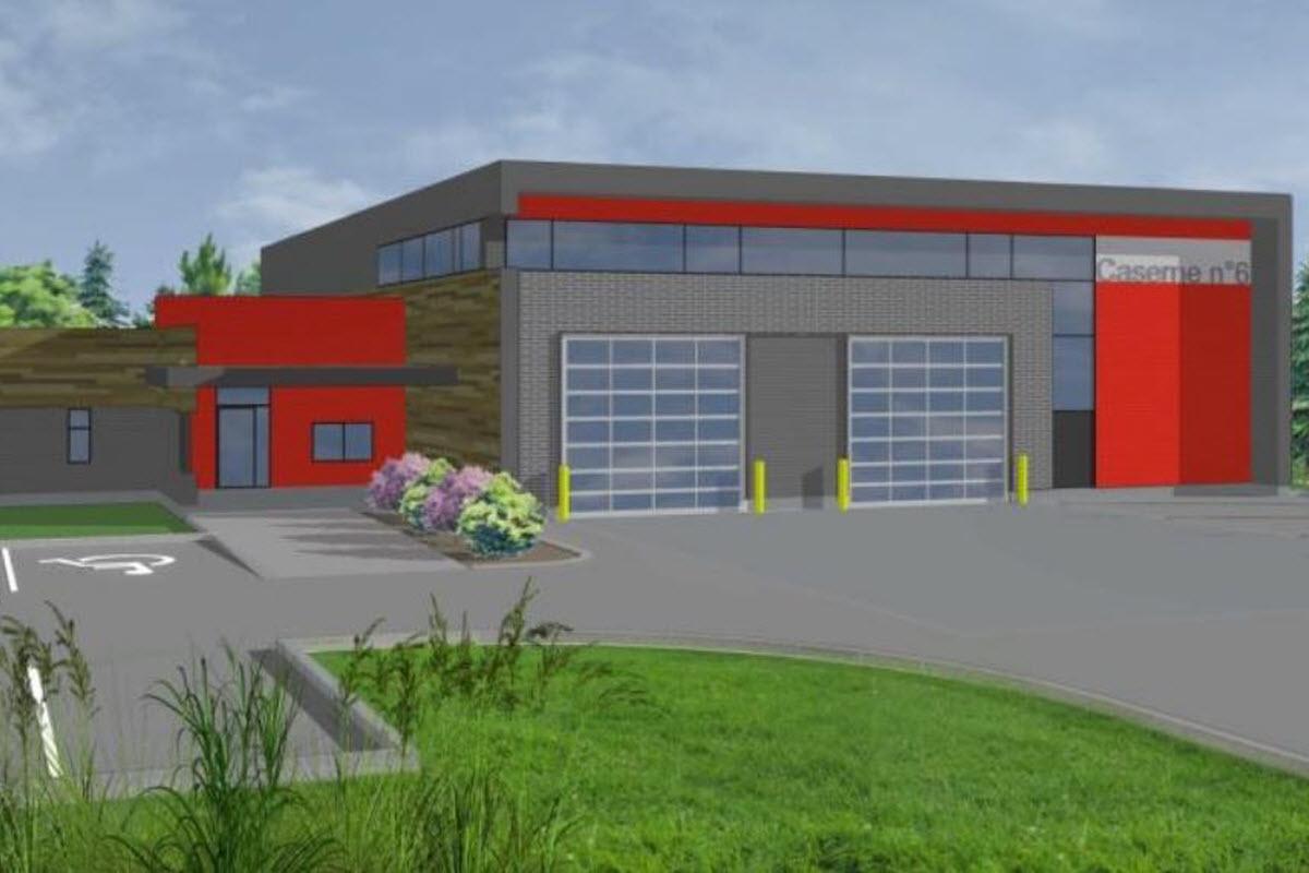 Une nouvelle caserne de pompiers à Sherbrooke