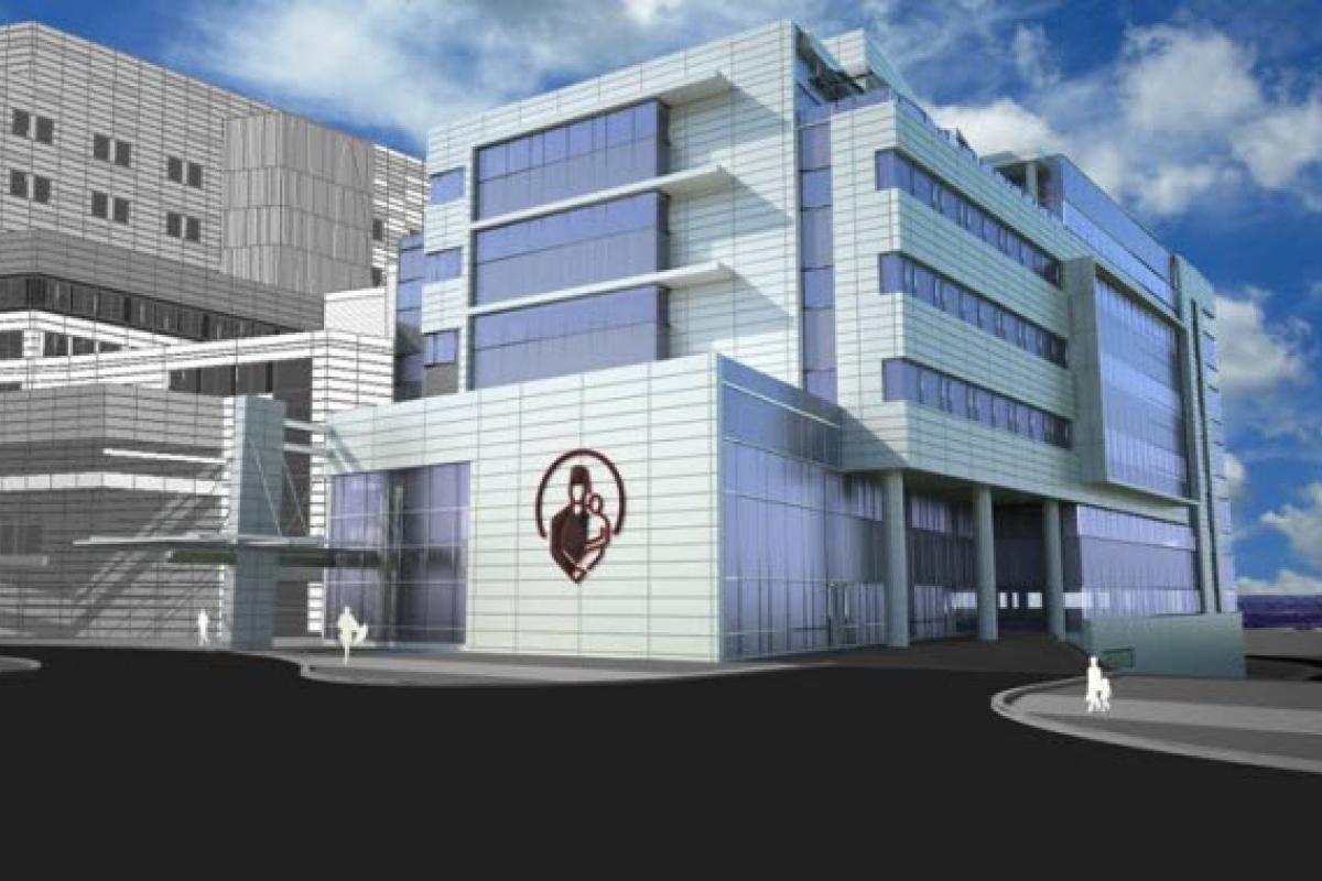 Le nouvel hôpital Shriners pour enfants de Montréal.