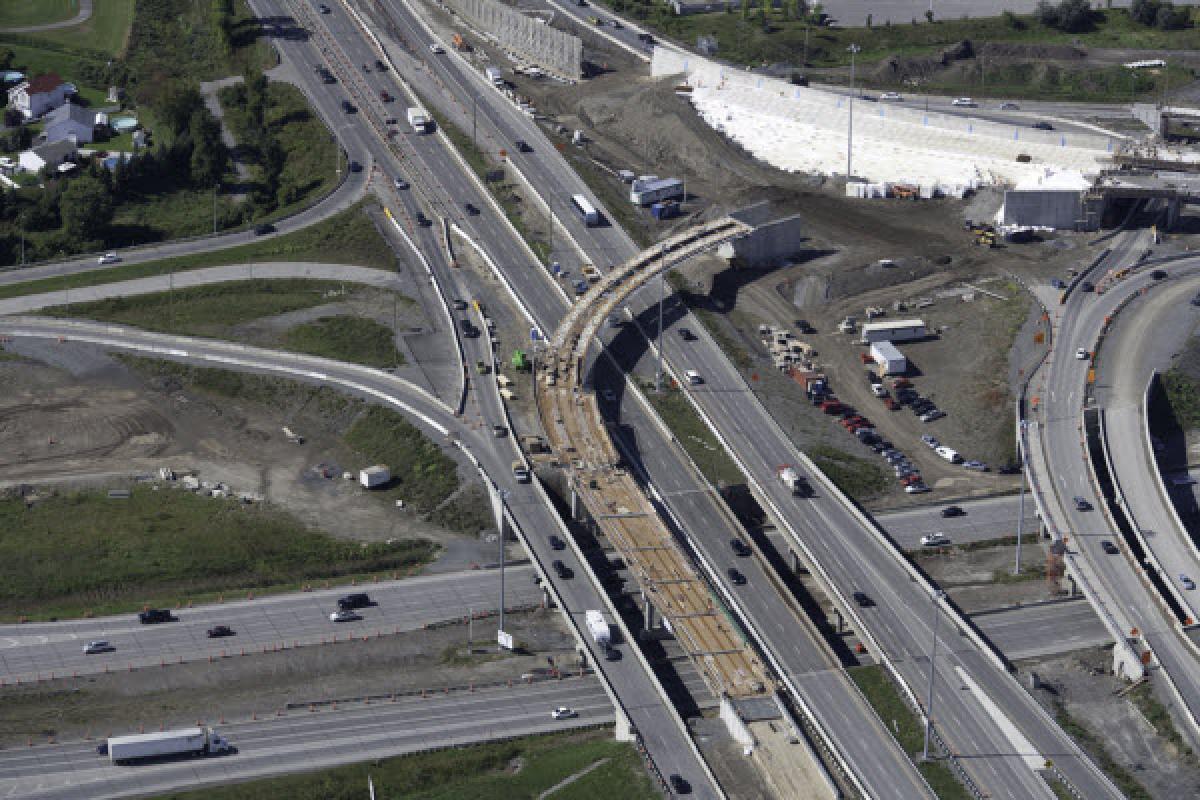 Ouverture de la nouvelle bretelle de l'A640 Ouest pour l'A15 Sud