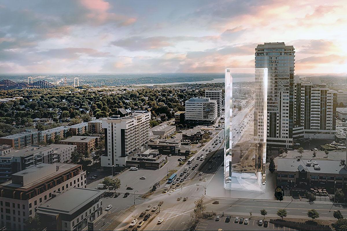 Projet immobilier SWL : Acero et Hochelaga construction s’unissent à Pomerleau. Crédit : Graph Synergie