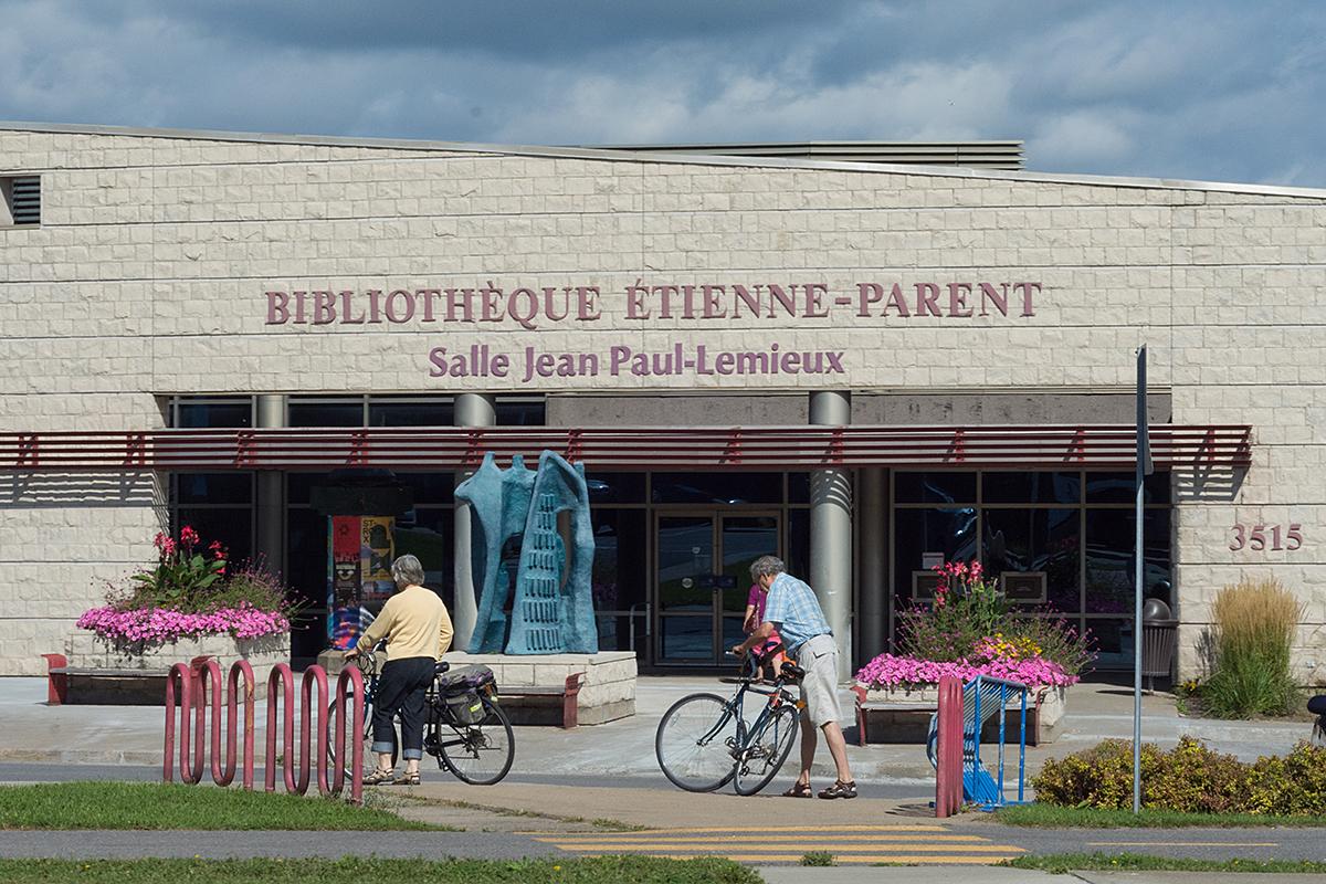 Un projet d’agrandissement pour la bibliothèque Étienne-Parent. Crédit : Wilfredo Rafael Rodriguez Hernandez, Creative Commons, CC BY-SA 4.0 DEED