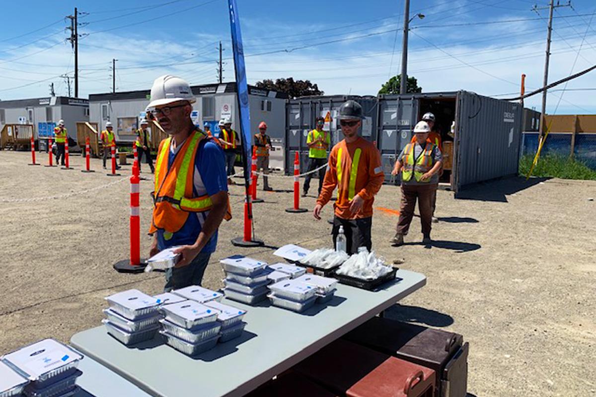 Pomerleau relève le Défi Boîte à Lunch - Photo : Pomerleau