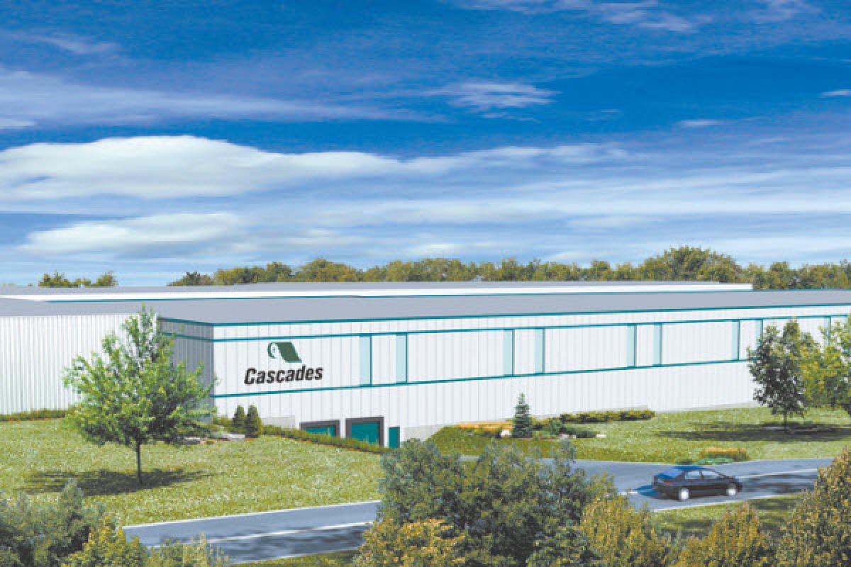 Cascades reçoit une certification LEED-NC Or pour son usine de Lachute