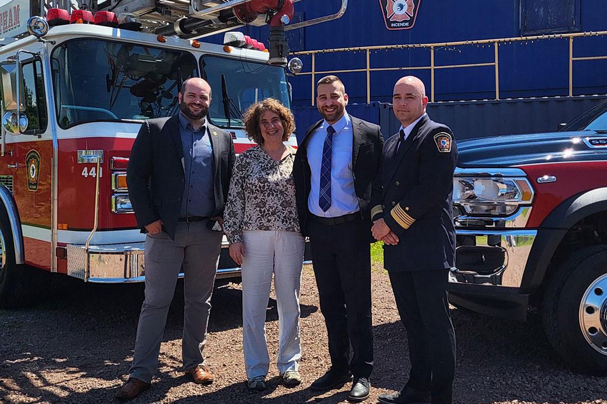 Construction d'une caserne de pompiers à Brownsburg-Chatham | Portail ...