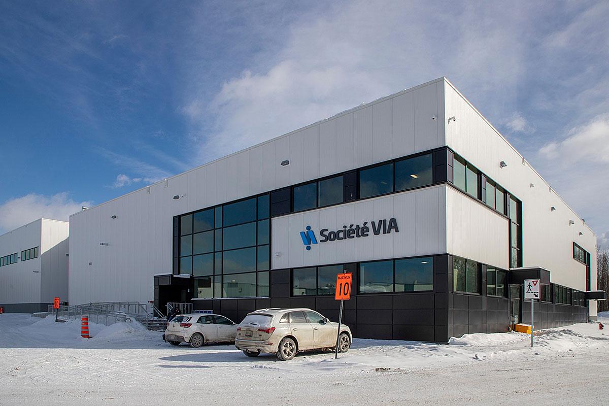 Inauguration du nouveau centre de tri de Saguenay. Crédit : Ville de Saguenay