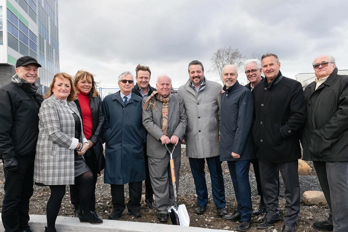 Les travaux vont bon train au Centre de santé Desjardins de Châteauguay. Crédit : Fondation Anna-Laberge