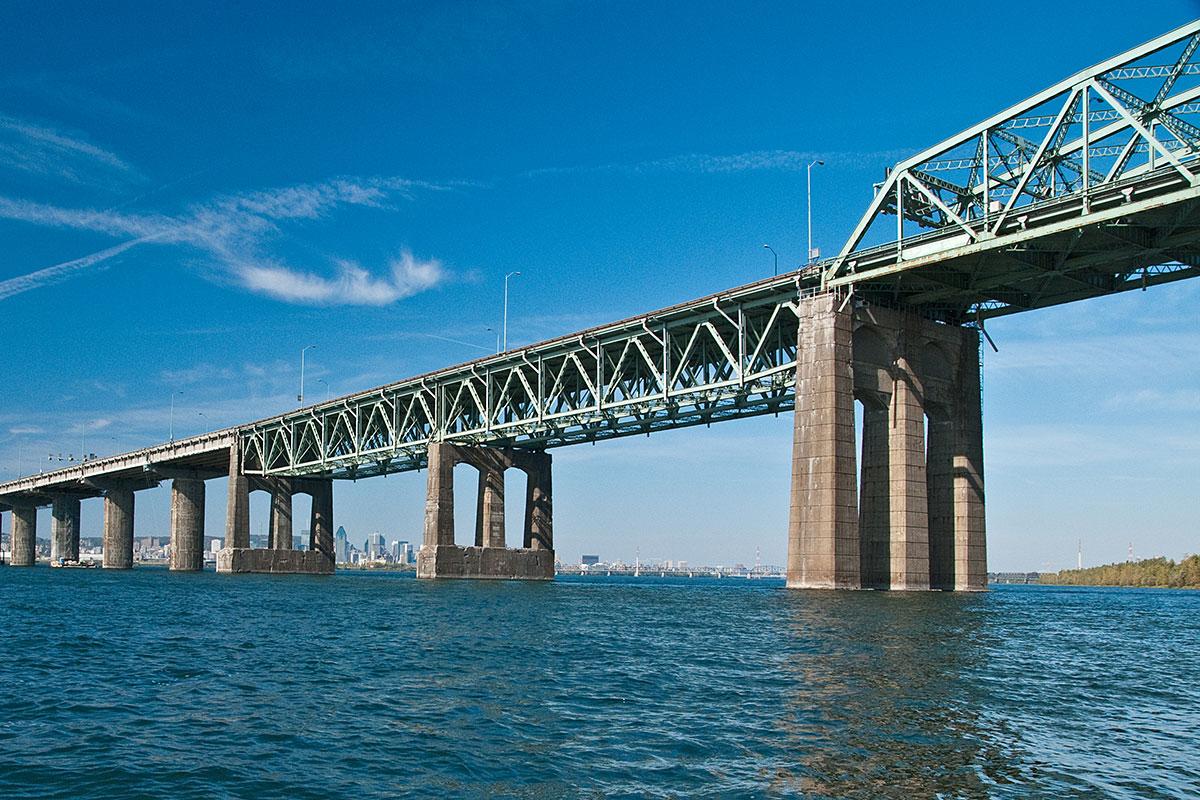 L'ancien pont Champlain - Photo : PJCCI