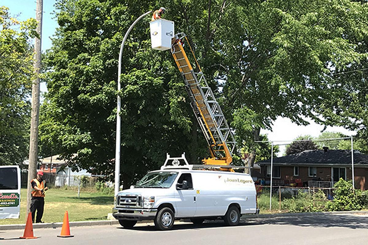 Châteauguay passe en mode DEL - Photo : Ville de Châteauguay