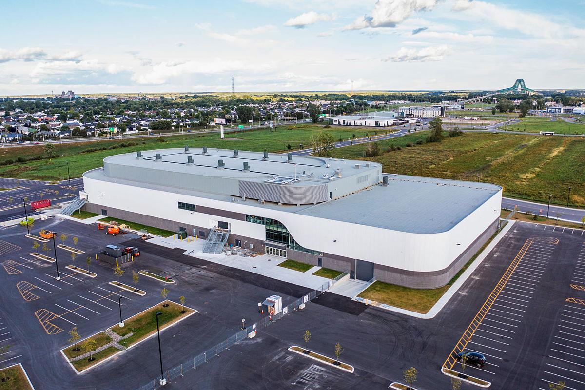 Trois-Rivières inaugure le colisée Vidéotron. Crédit : Ville de Trois-Rivières / Amplifié - Contenu de marque