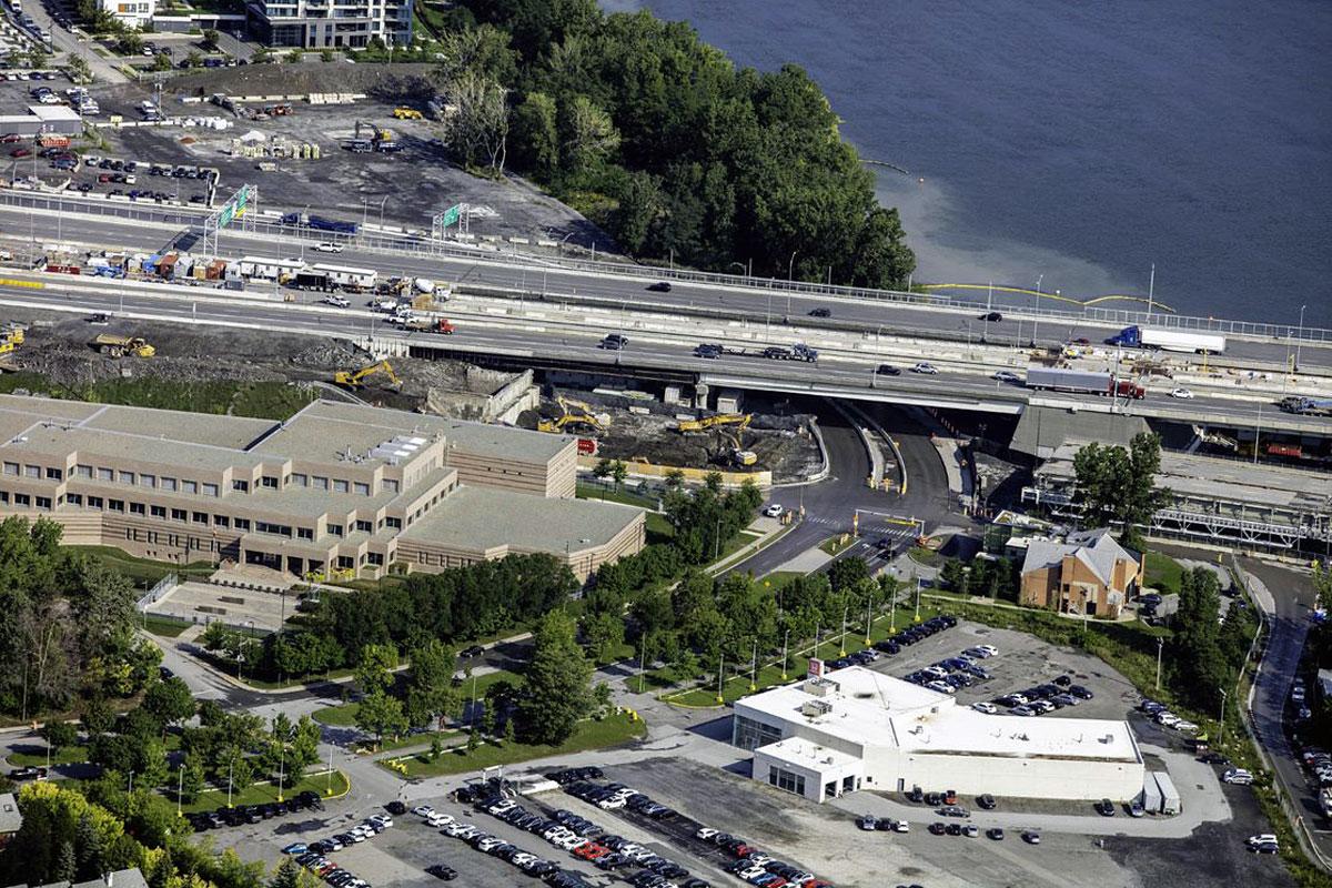 Échéancier dévoilé pour la déconstruction du pont Champlain. Crédit : Les Ponts Jacques Cartier et Champlain Incorporée