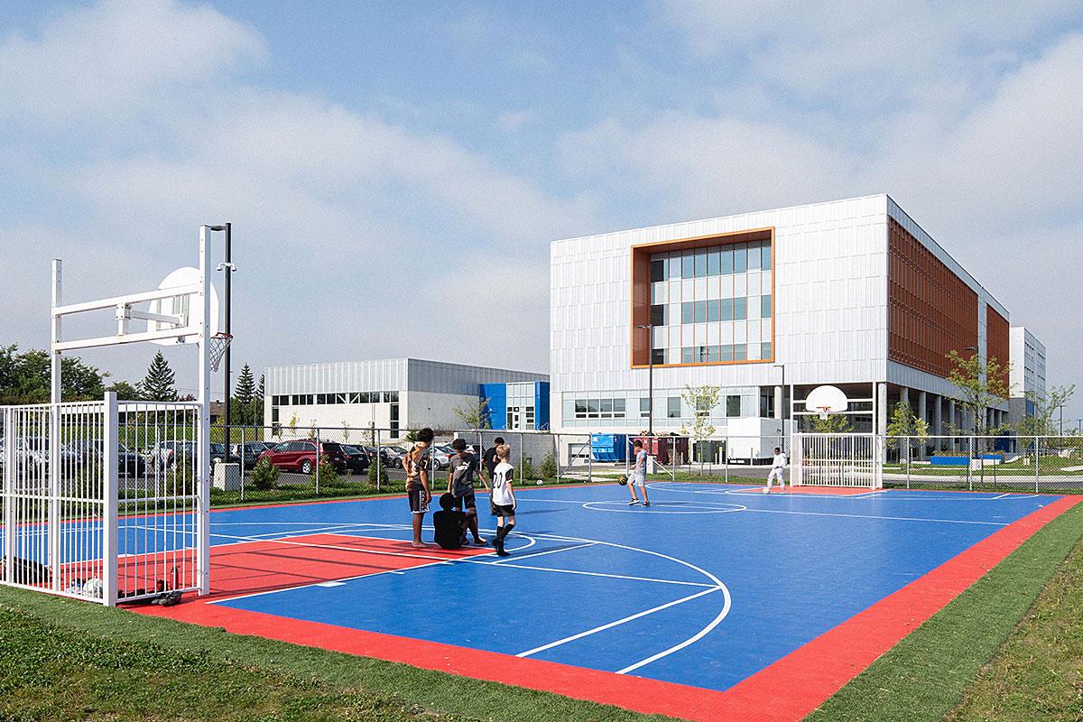 Deux écoles de nouvelle génération inaugurées à Montréal. Crédit : Raphaël Thibodeau