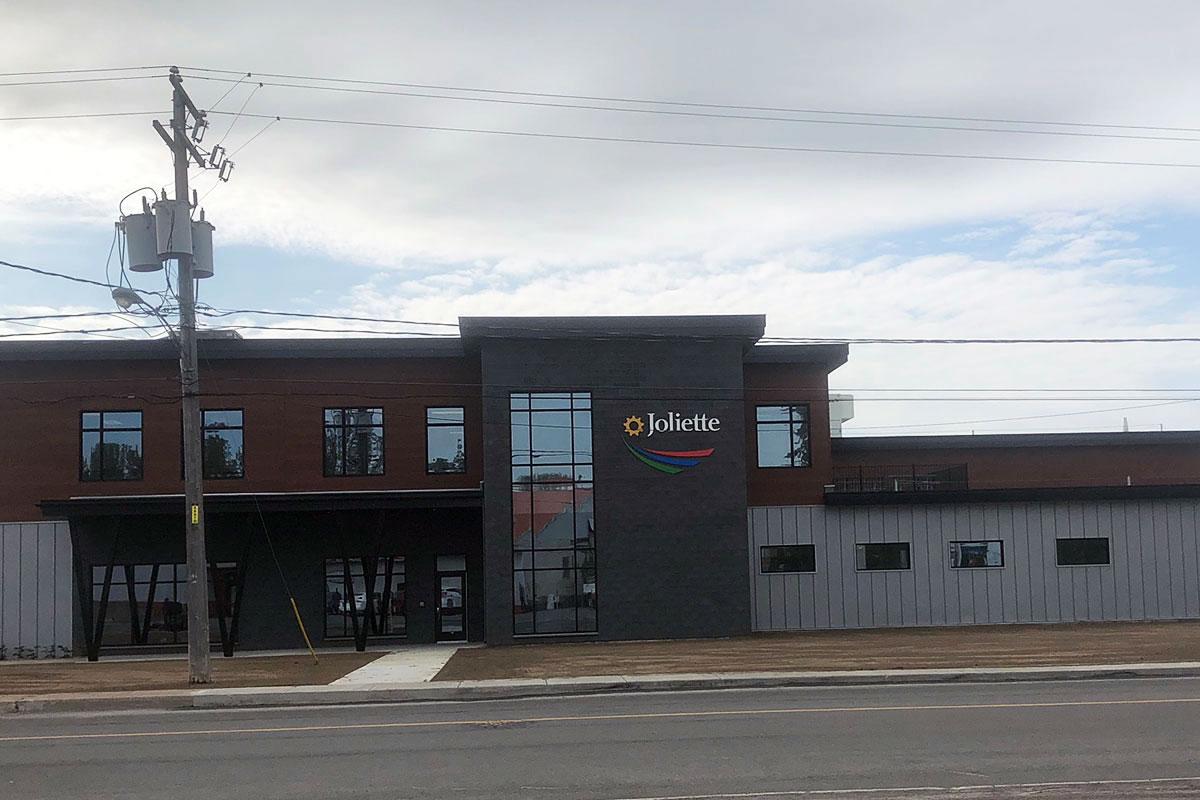 L’annexe du garage municipal de Joliette est complétée. Crédit : Ville de Joliette