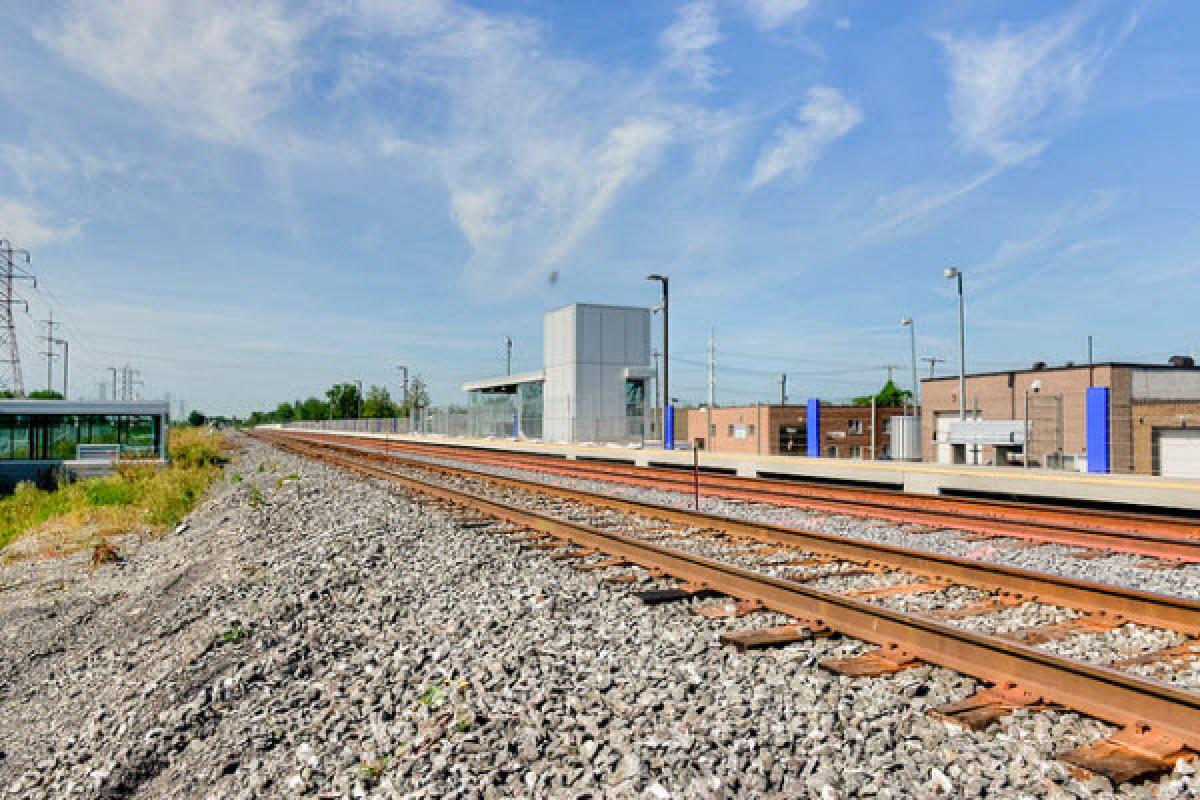 Ligne Mascouche : inauguration de la gare Anjou