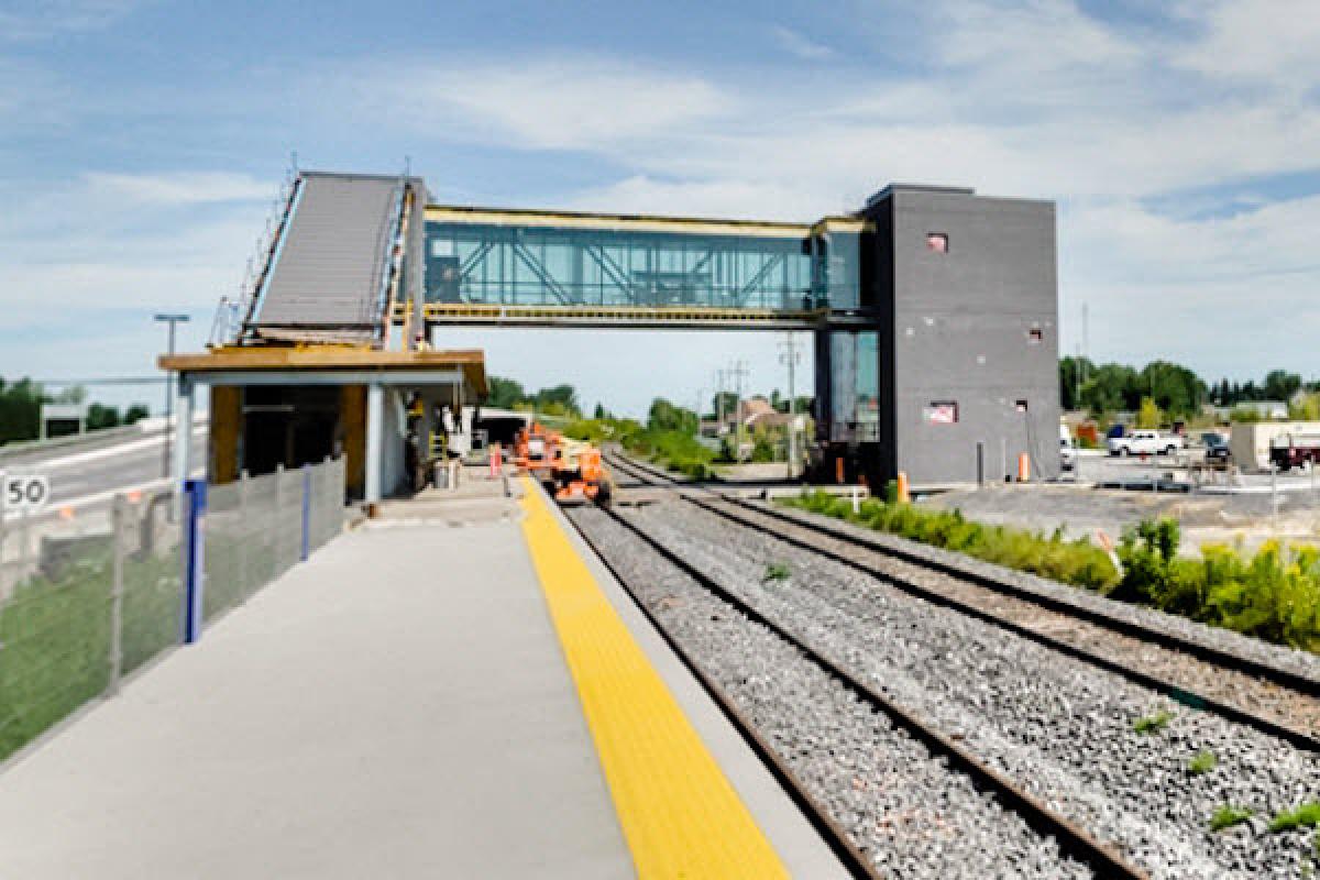 Ligne Mascouche : inauguration de la Gare Repentigny