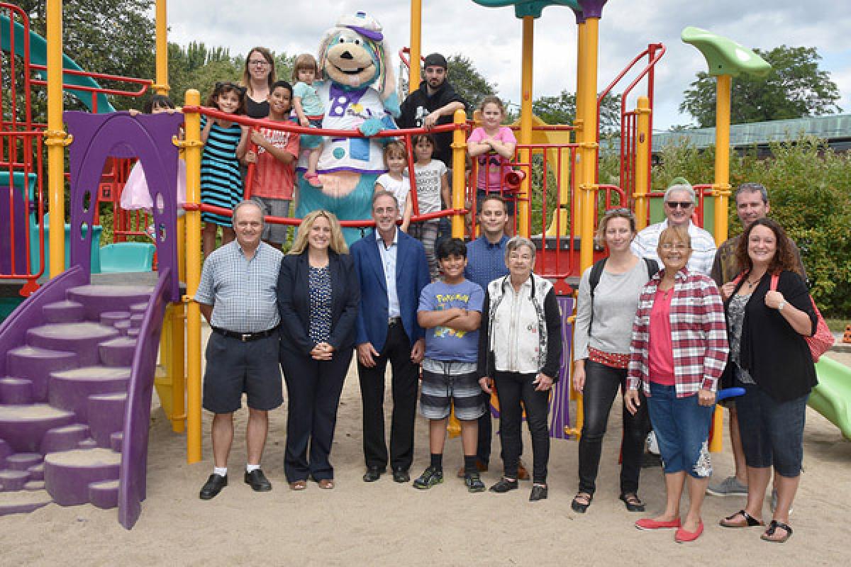 Parc Pierre-Bédard : réaménagement des aires de jeux