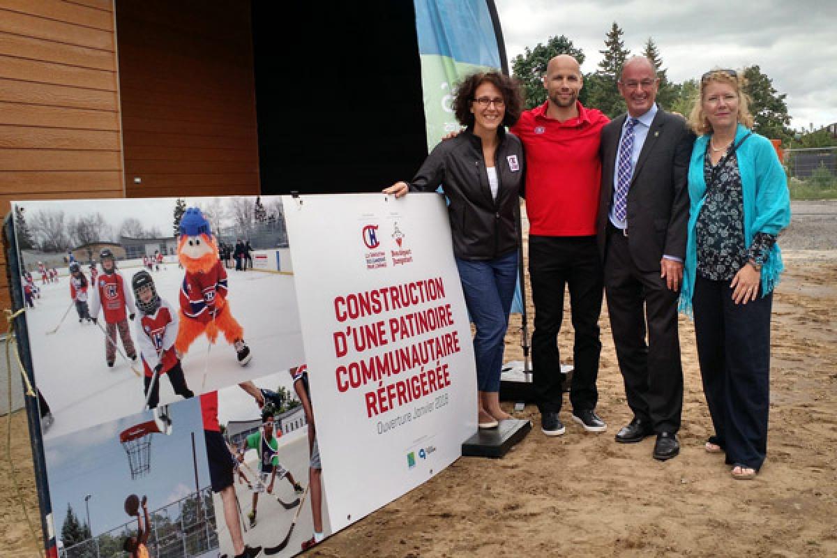 Une nouvelle patinoire réfrigérée à Trois-Rivières