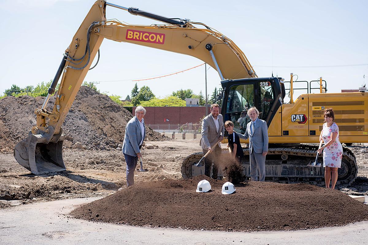 Chantier lancé pour le Jazz St-Bruno - Photo fournie par COGIR Immobilier