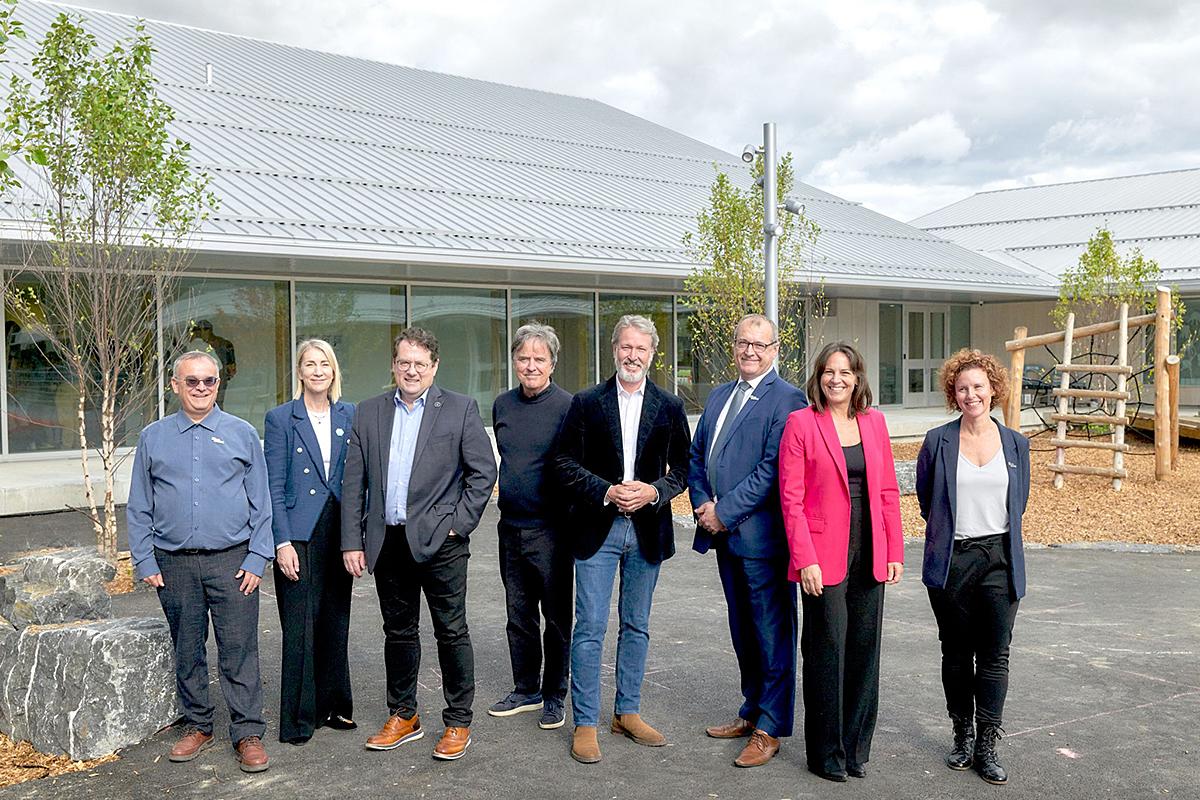 Inauguration de deux nouvelles écoles sur le territoire de Brome-Missisquoi. Crédit : Centre de services scolaire du Val-des-Cerfs