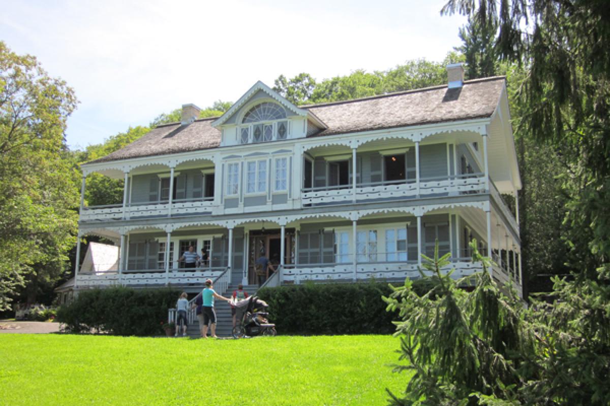 Travaux de restauration au domaine Joly-De Lotbinière