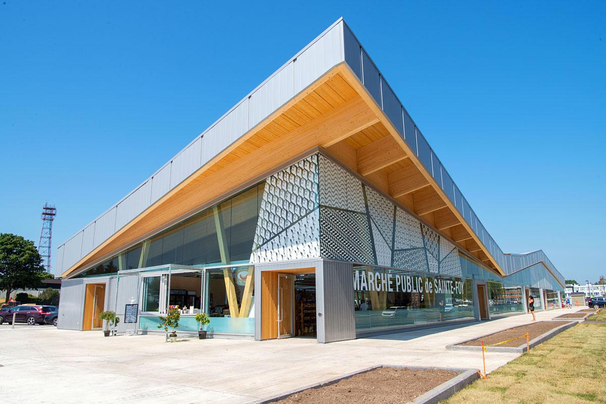 Ouverture du nouveau Marché public de Sainte-Foy. Crédit : Ville de Québec