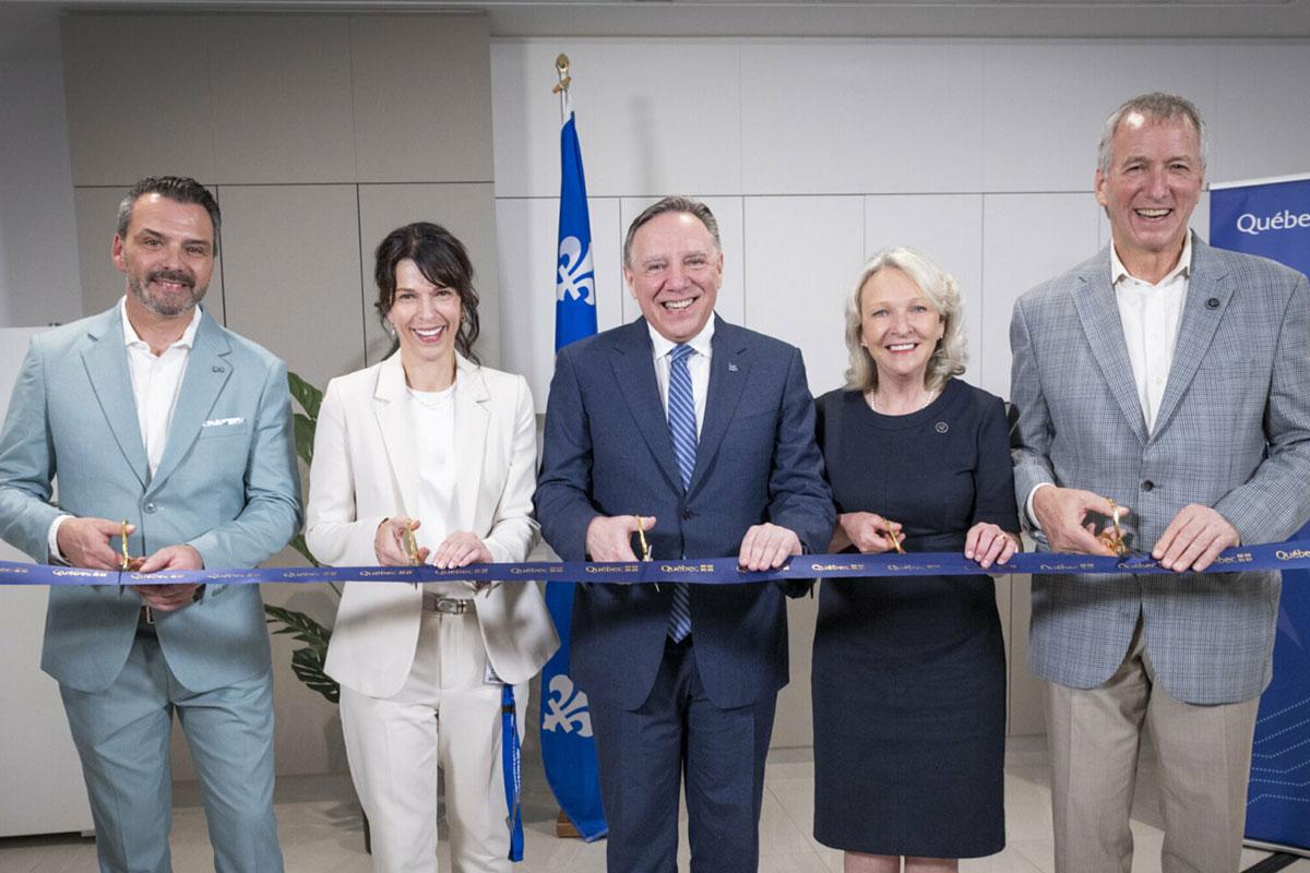 Une 30e maison des aînés inaugurée à Drummondville. Crédit : CAQ