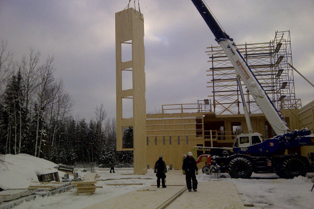 Le bois québécois et ses techniques de construction