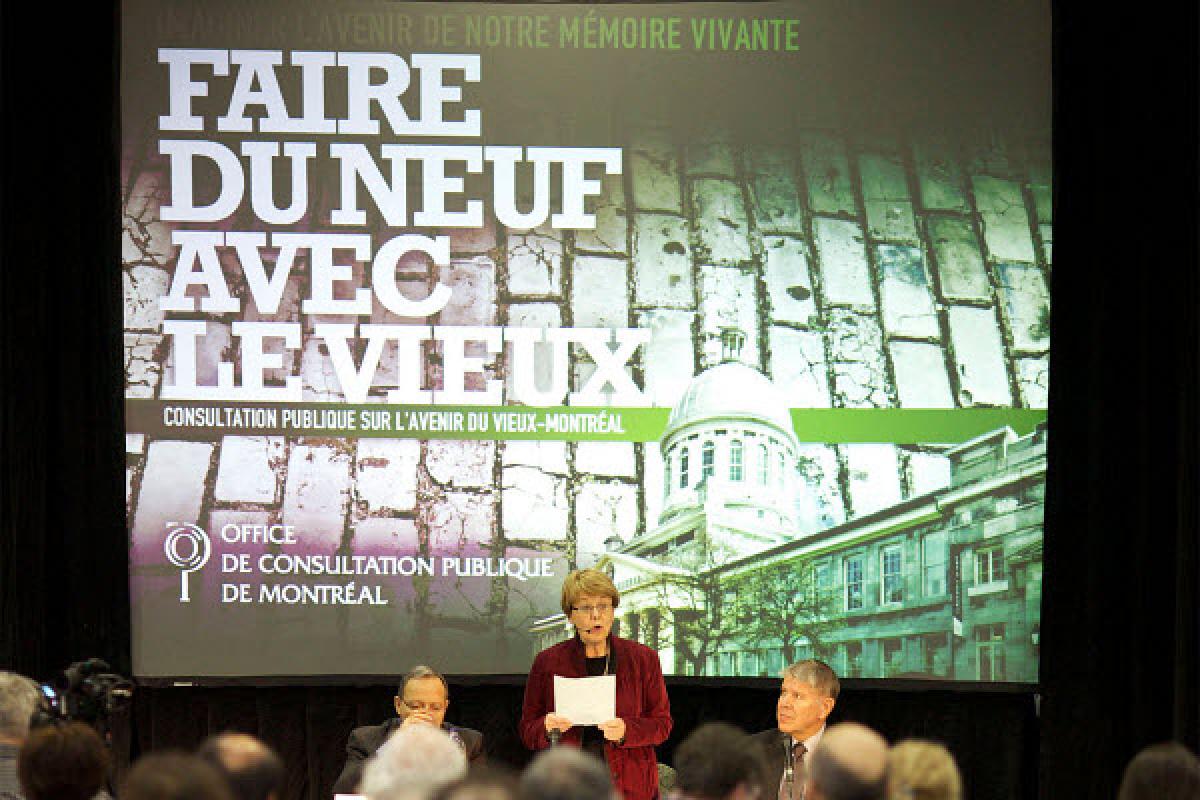 1er forum public de la consultation sur l'avenir du Vieux-Montréal : un succès !